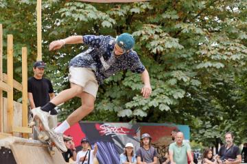 Urban Festival 2023 - Skate sur les allées du Jardin national