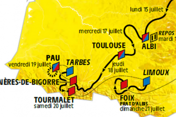 Le Tour de France Programme du 17