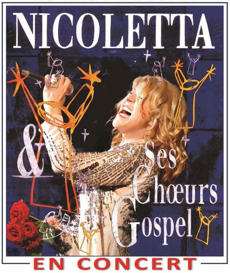 Nicoletta interprète Les Acoustiques Gospel à Sainte Cécile