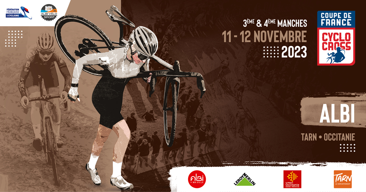 Coupe de France de cyclocross les 11 et 12 novembre 2023