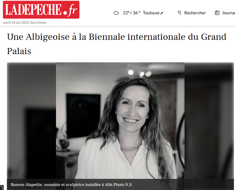 Biennale internationale du Grand Palais, une Albigeoise sélectionnée 