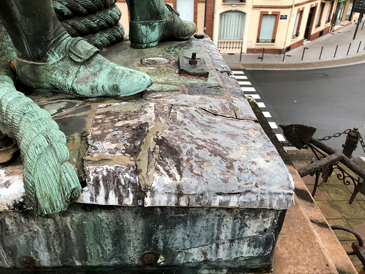 Statue Lapérouse, état des lieux 