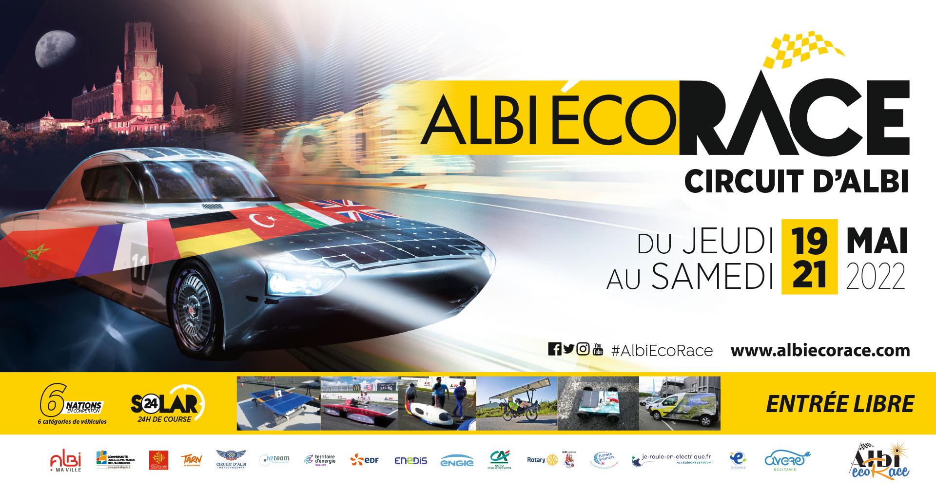 Albi Eco Race : La course du soleil sur le circuit d'Albi