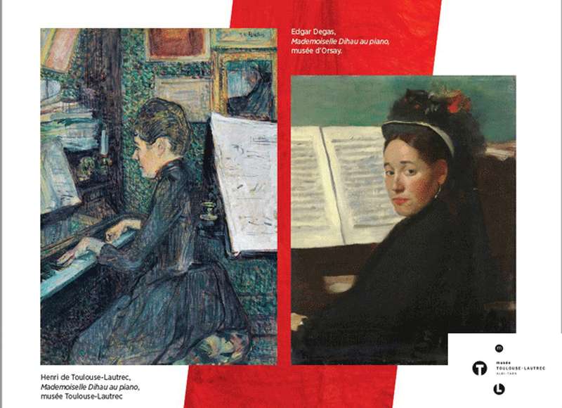 Exposition Degas Lautrec - le Musée Toulouse-Lautrec