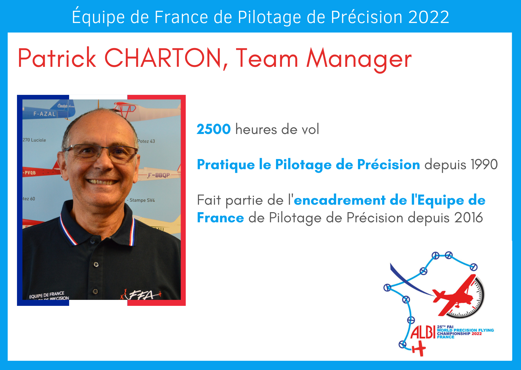 Patrick CHARTON - Team Manager