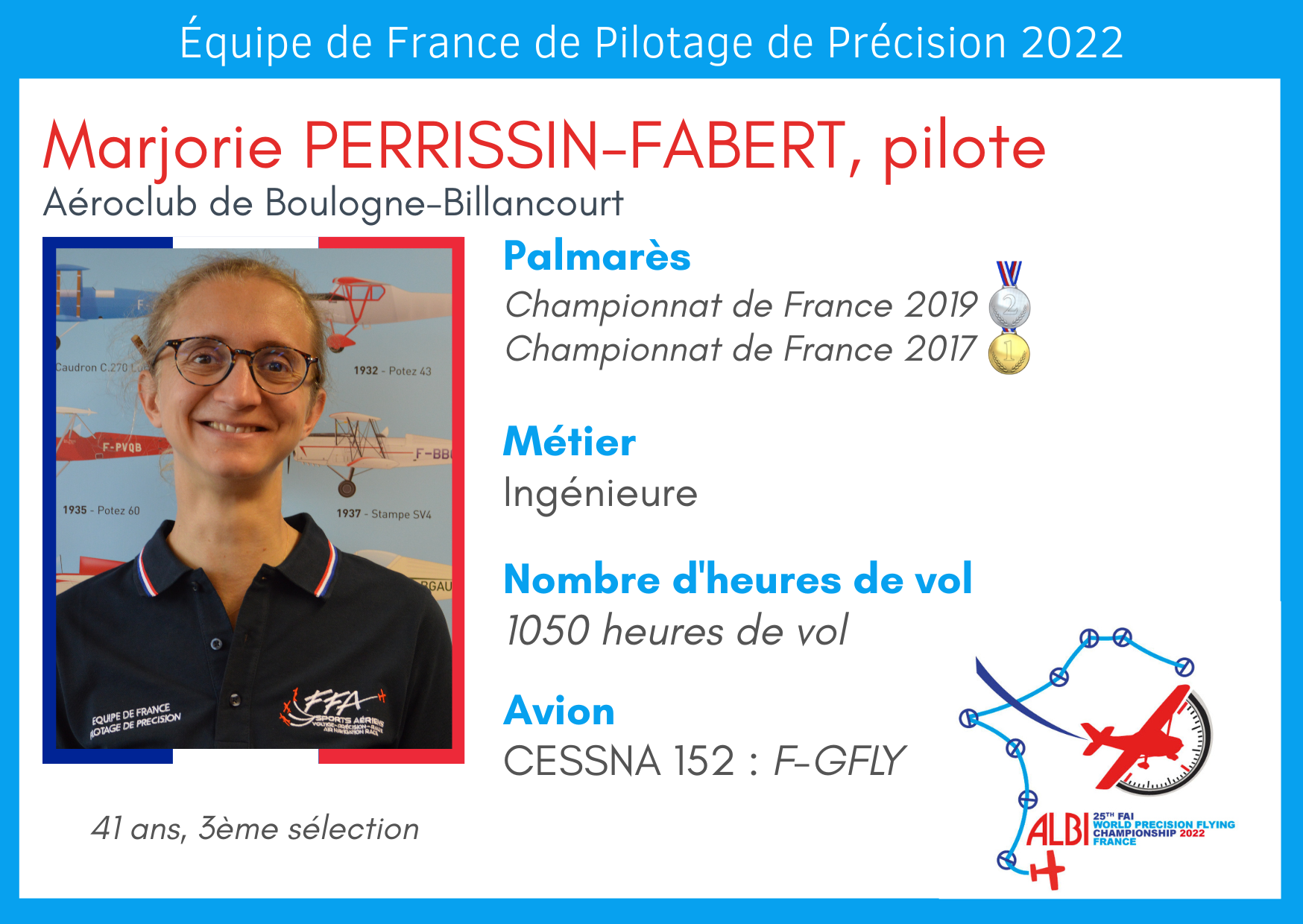 Marjorie PERRISIN-FABERT - Pilote