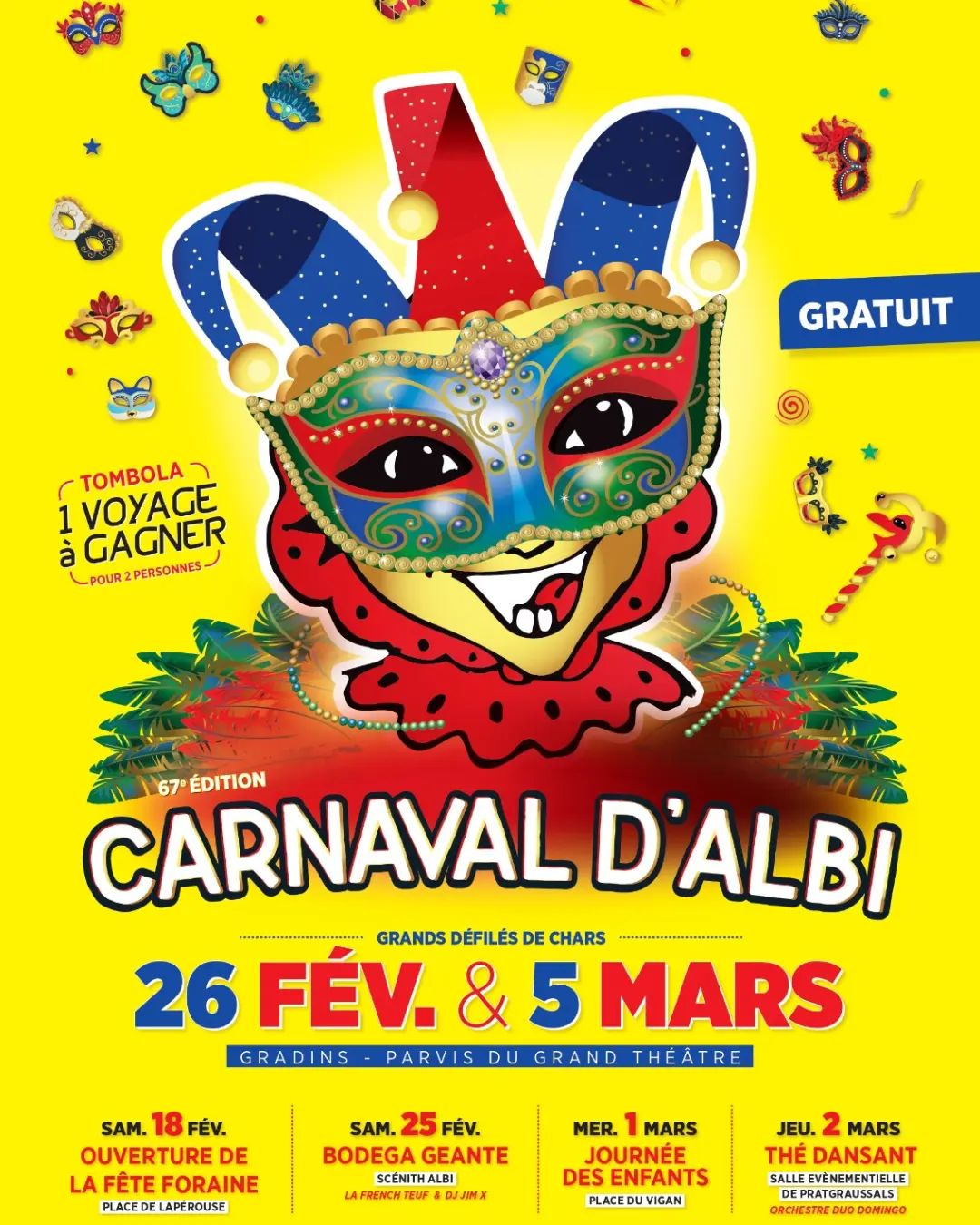 Affiche Carnaval 2023