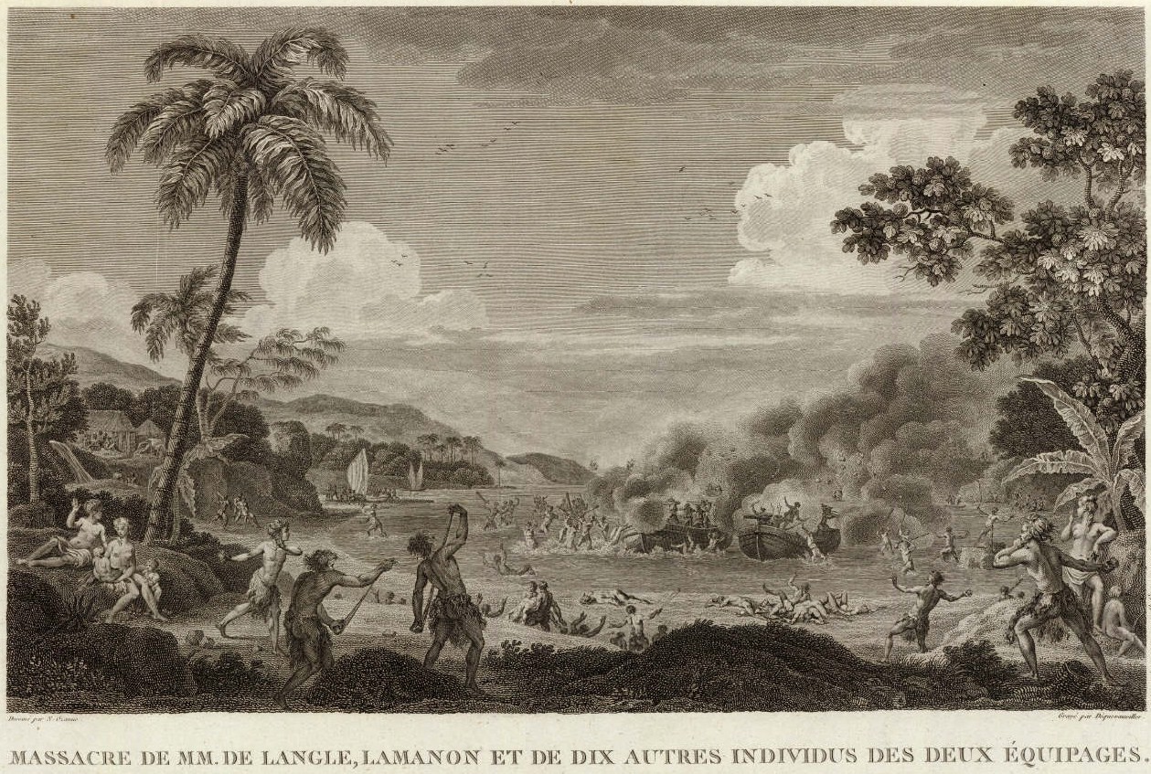 Massacre de MM De Langle, Lamanon et de dix autres individus des deux équipages