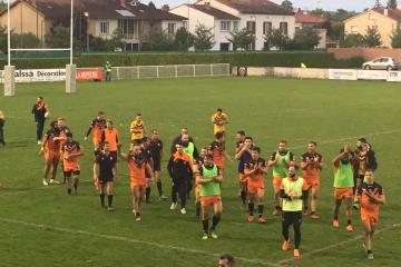 Magnifique match des Albigeois face à Carcassonne: victoire 36 à 24! Et merci au président de la fédération française de rugby à 13, Marc Palanques, pour sa présence à ce match....!
