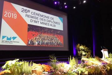 Félicitations aux près de 320 nouveaux ingénieurs diplômés 👩🏻‍🎓👨🏻‍🎓 d’IMT Mines Albi aujourd’hui lors d’une belle cérémonie au Grand Théâtre....