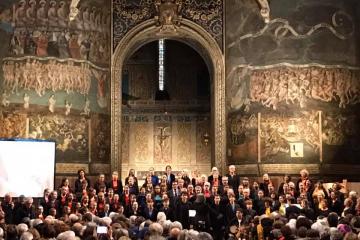 Concert dans le cadre des fêtes de Sainte Cecile à la cathédrale d’Albi..... Une nouvelle fois, énormément de monde..... Merci à l’association Christophe Moucherel, à Frederic Deschamps et aux chanteur du chœur des jeunes et du chœur Ecco..... 👏