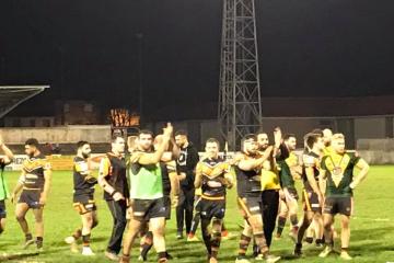 Superbe victoire des Albigeois de Albi Rugby League - Tigers ce soir à Mazicou face à Limoux 29-24