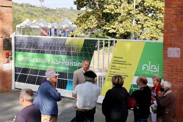 Inauguration de la Centrale solaire Albi-Pélissier