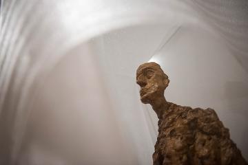 Les coulisses de l'expo Giacometti