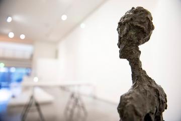 Les coulisses de l'expo Giacometti