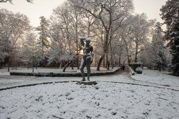 Albi sous son manteau de neige