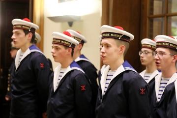 Cérémonie de présentation du fanion pour la Préparation Militaire Marine « Laperouse »