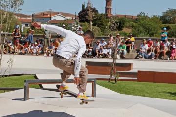Le final d'Urban Festival à Pratgraussals avec le Skate club d'Albi