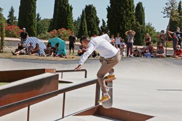 Le final d'Urban Festival à Pratgraussals avec le Skate club d'Albi