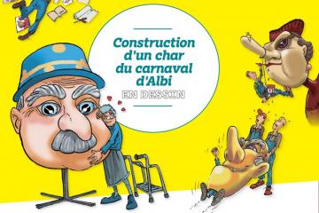 Le carnaval par le dessinateur tarnais Christian Boube