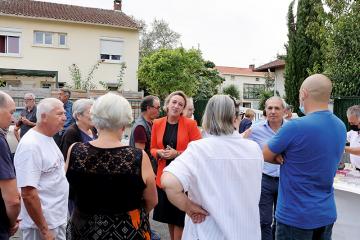 Balades urbaines du maire d’Albi avec les citoyens