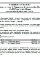 Annexe 2 : Cahier des charges