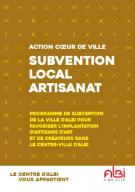 Action coeur de Ville : Subvention local artisanat 