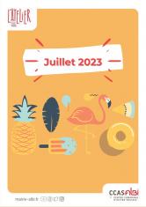 L'Atelier Espace culturel et social de Lapanouse Saint Martin - juillet 2023